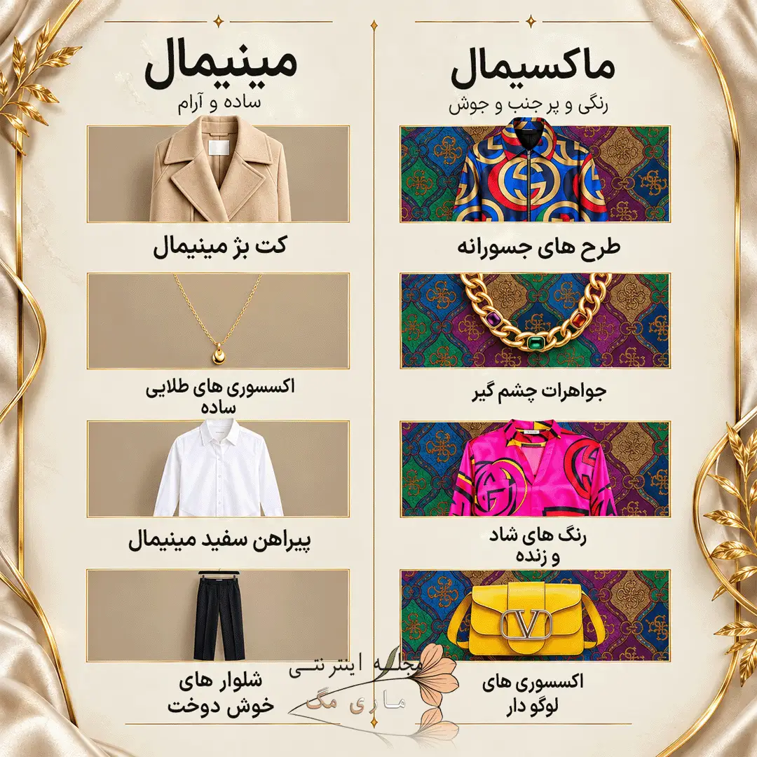 ترکیب استایل ساده و پررنگ در مد ۲۰۲۷